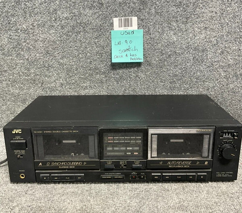 Jvc w301 cassette deck dual - jvc,