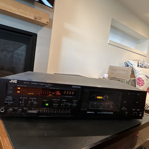 Jvc stereo cassette deck - kd-v6,