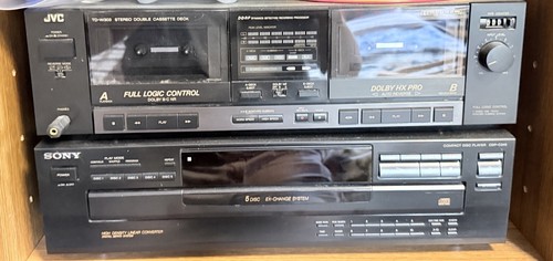 Jvc dual deck cassette - dual,