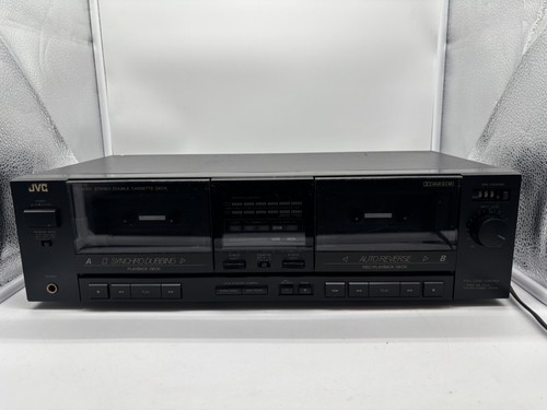 Jvc w301 stereo double - stereo,